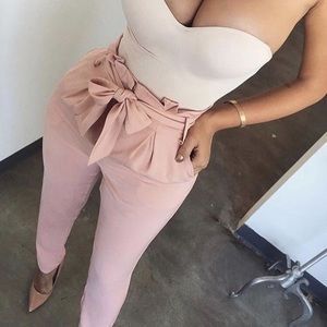 Jlux Label French Tulip Pleated Cigarette Trouser